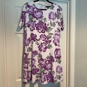 Banana Republic Factory Short Sleeve Floral Dress